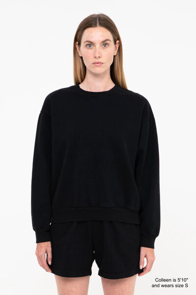 Long_Sleeve_Tubular_Trash_Tee_Black_Colleen_Front_Crop