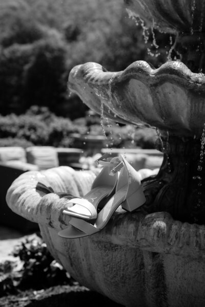 photo or rock fountain taken by wedding photographer montana