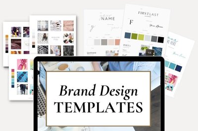 Customizable done-for-you templates to create a cohesive brand identity