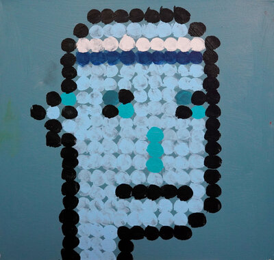 Brent Ray Fraser Cryptopunk Penis Painting - 12