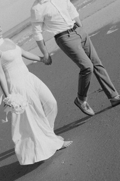Engagements at Folly Beach. Romantic and timeless memories at the beach. 