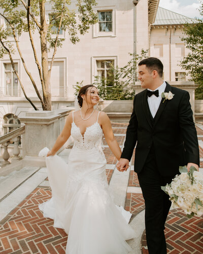 Elegant, boho wedding dress inspiration