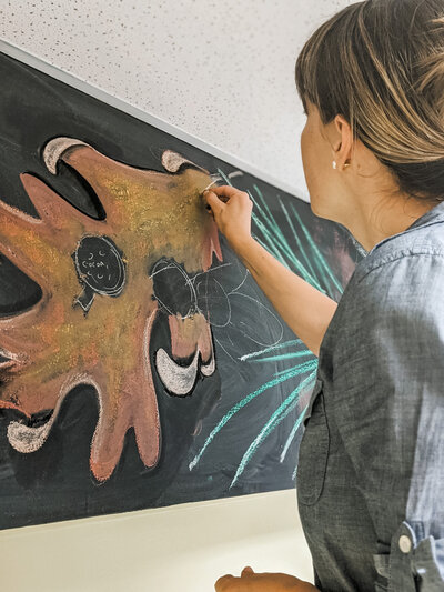 Chalk mural 3