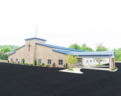 Woodland Baptist Church, built by Cooper Construction