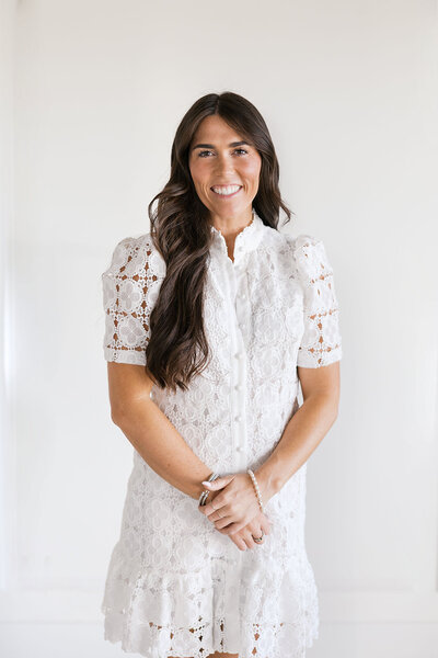woman smiling