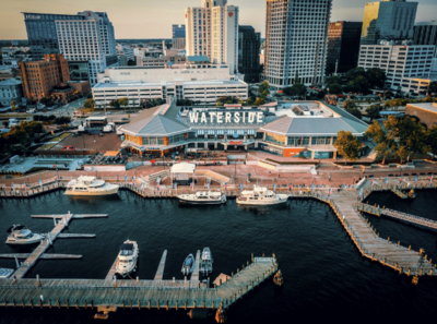 Waterside District in Norfolk Virginia

