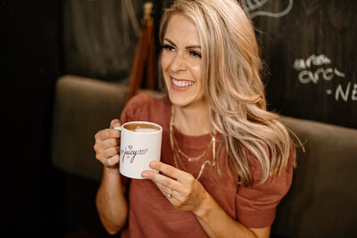 Autumn conversation chai latte