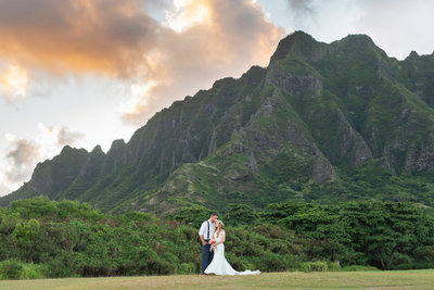 Oahu Beach Wedding Locations, Kualoa Regional Park