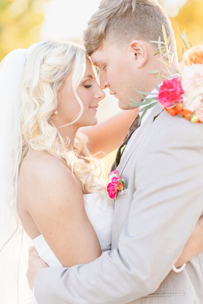 Bride and Groom at January Elopement | Auburn AL Wedding Photographer Amanda Horne