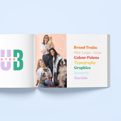 Sweater Club Brand Identity Guidelines by Melbourne Designer Crystal Oliver