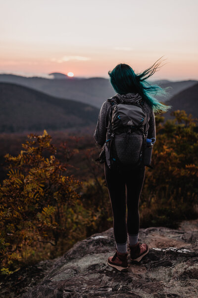 Women's backpack for hiking, Gregory Jade 33, photo by adventure traveler Julie Crawford.
