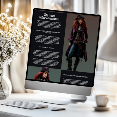 Steampunk Star - Branding Element - Shop15