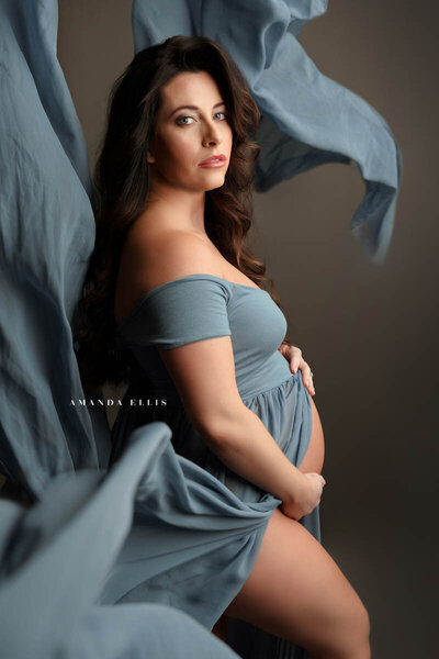 Ohio Maternity Photographer Befre & After Transformation