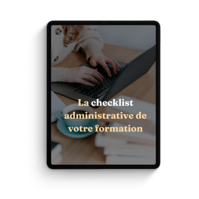 checklist administrative de votre formation à télécharger gratuitement