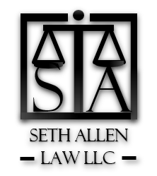 Custom Seth Allen Law LLC logo, representing a trusted Abingdon VA lawyer and Attorney in Bristol VA, dedicated to providing expert legal services with integrity