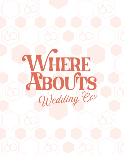 Custom logo design for WhereAbouts Wedding Co, a wedding venue sourcing and coordination in Austin