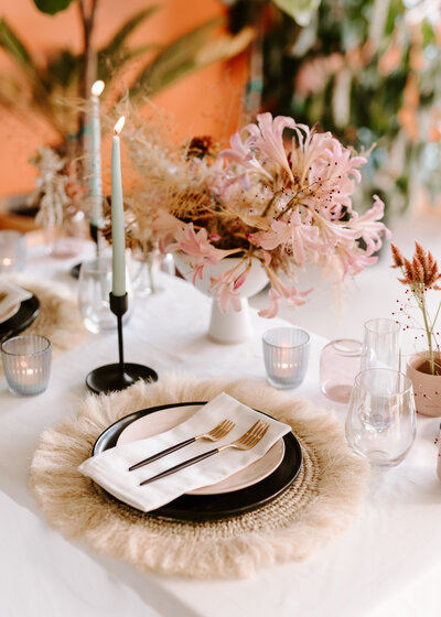 wedding details place setting