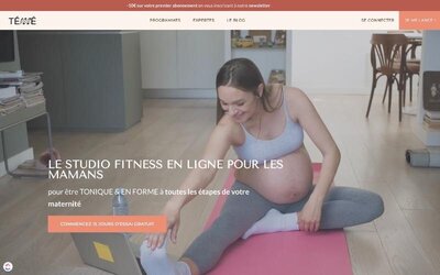 sport femme enceinte studio teme
