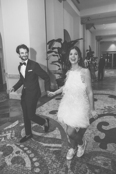 bride-groom-walking-to-florida-reception