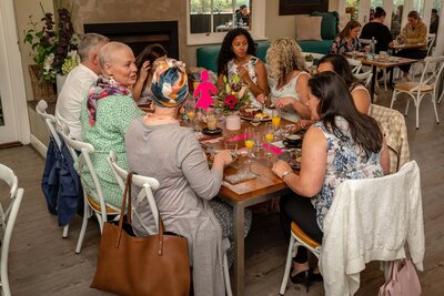 Coffee cart at a local festival