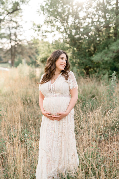 Maternity Session in Forest Park