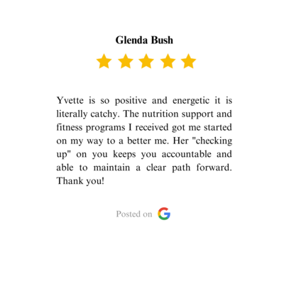 Build Nutrition | google reveiw | Glenda B