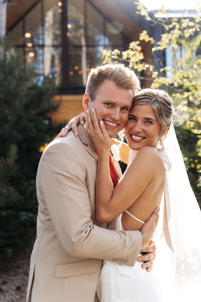 intimate wedding ceremony in Wadena, MN