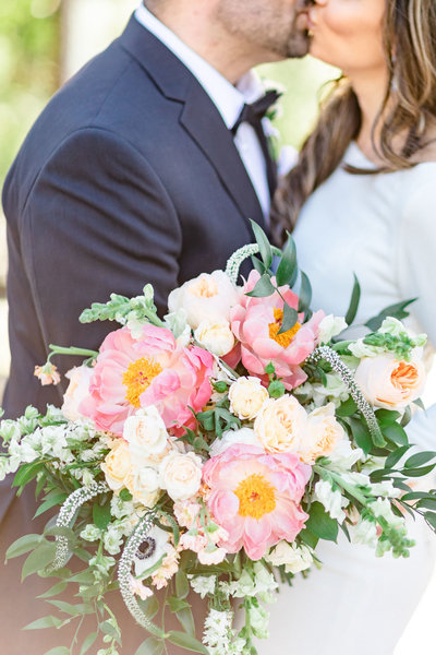 San Antonio Wedding Florist, Peony bouquet