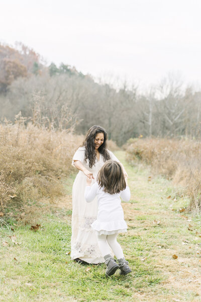 Mother and daugher session by North Carolina photographer