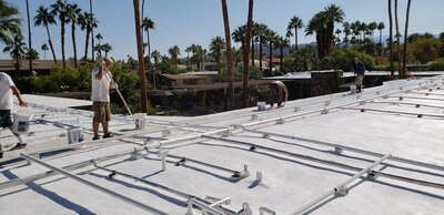 4 star roofing inc - foam roof