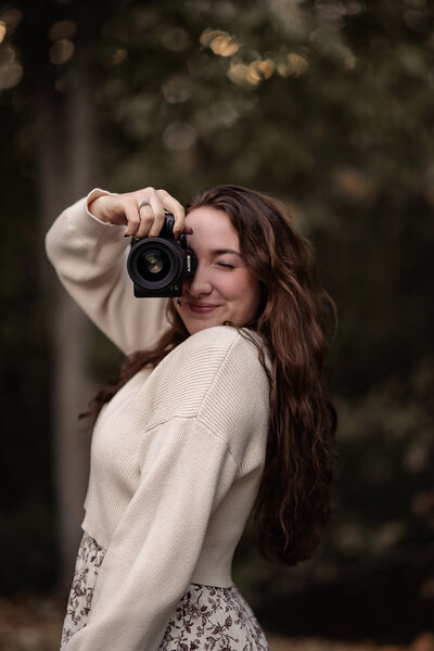 Leah Petersen cinematic wedding photographer based in Winston-Salem North Carolina