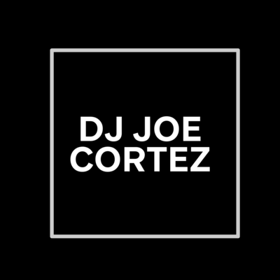 DJ JOE CORTEZ BRAND LOGO 2 BLACK