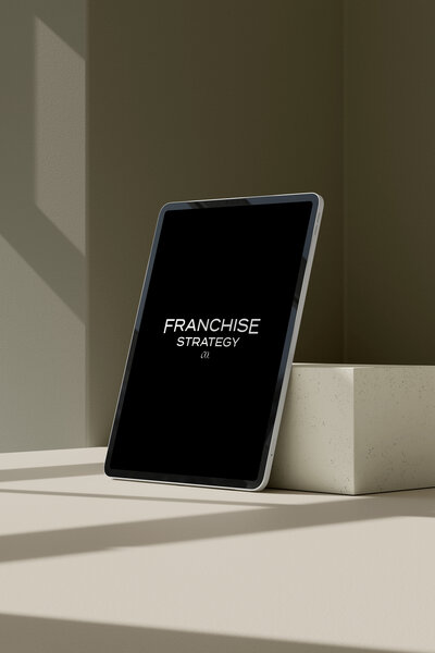 Tech and consulting company modern logo for Franchise Strategy Co