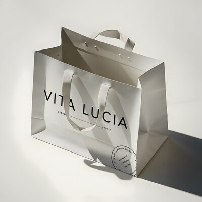 shopping bag mockup - Vita Lucia copy