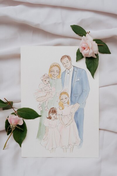 live-guest-illustrations-family-portrait-wedding-favour