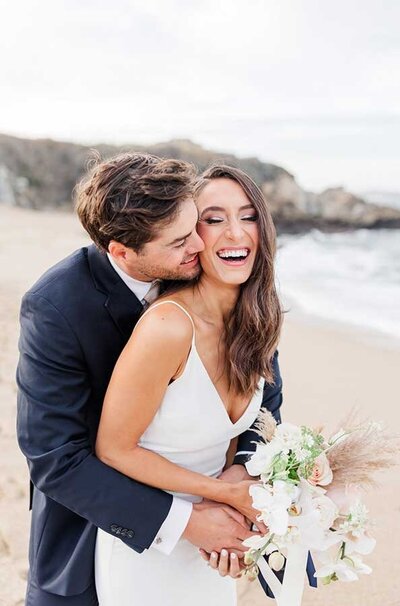 beach wedding in carmel, california - carmel wedding photographer