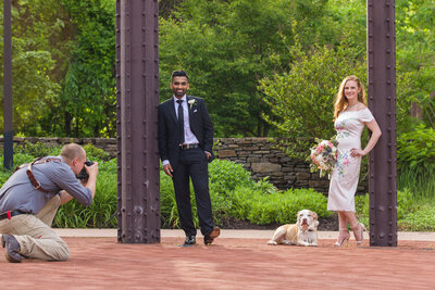 Behind the Scenes at a Family Photography Session in Phoenixville