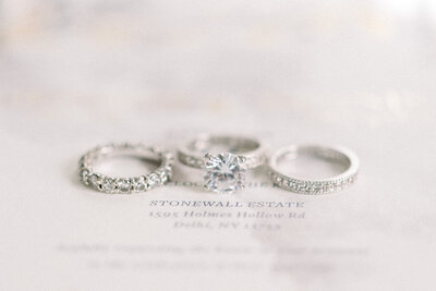 New Jersey wedding ring details