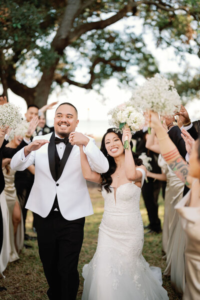 Intentional wedding design at The Bishop Museum of Science & Nature