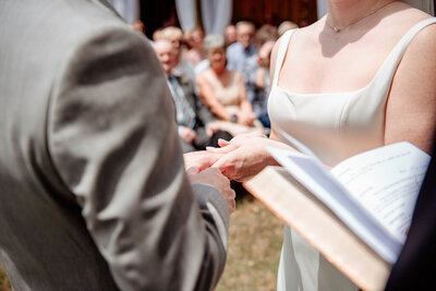 bride and groom at North Georgia wedding venue