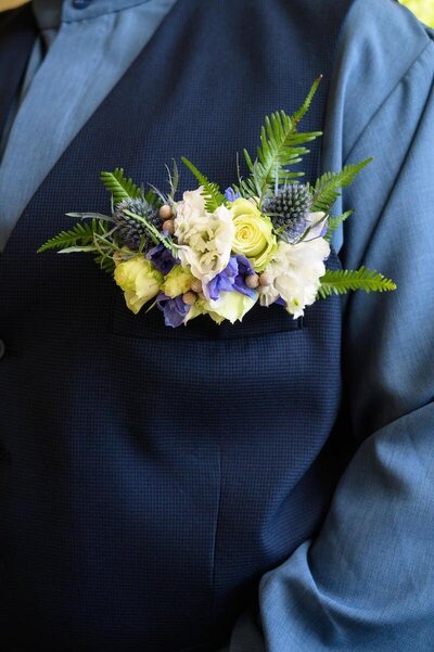 Historic-Oakland-Maryland-Wedding-florist-Sweet-Blossoms-floral-pocket-square