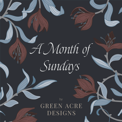 A Month of Sundays surface design collection by Green Acre Designs for Phoebe Fabrics