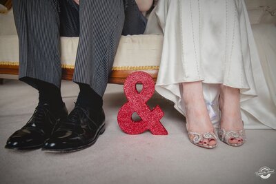 Bride and Groom footwear | Gloucestershire Wedding Photographer
