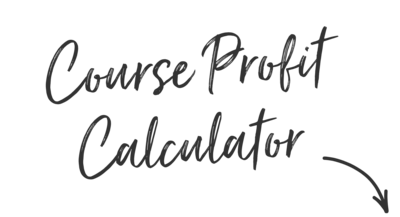 Course Profit Calculator - Online Marketing Expert