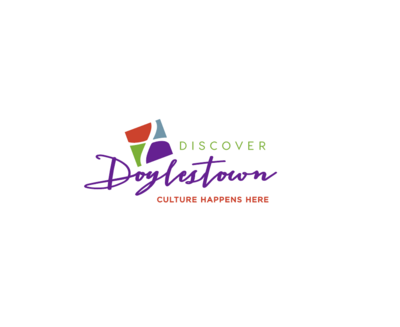 Discover Doylestown Logo by Chanin Walsh Brown Dog Design Branding & Web Design Studio