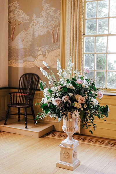 ceremony arrangment_estate wedding_glen foerd