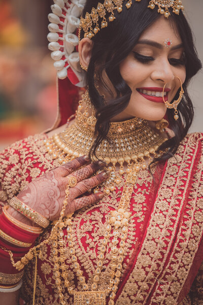 South Asian Bride at her Wedding