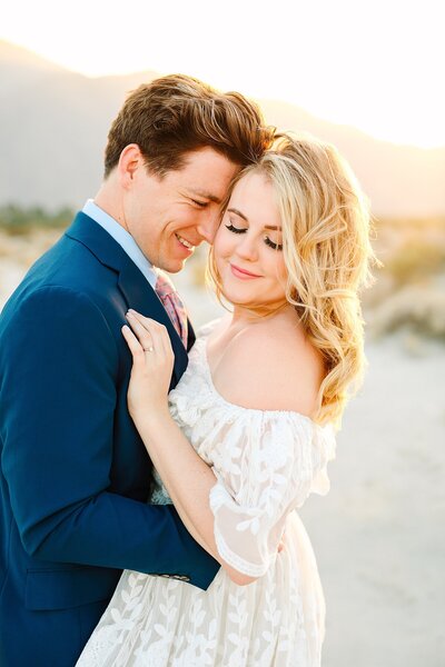 Hayes and Bree Sherr in Palm Springs by Mary Costa Photography.