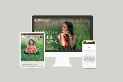 Some of the beautiful and converting websites that Vanessa has developed