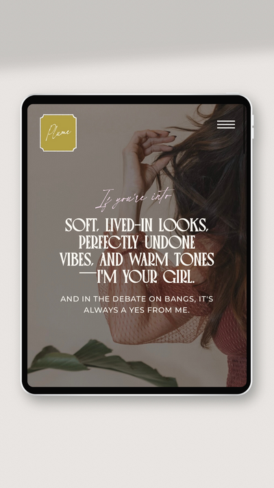 Strategic website copy that speaks directly to ideal clients